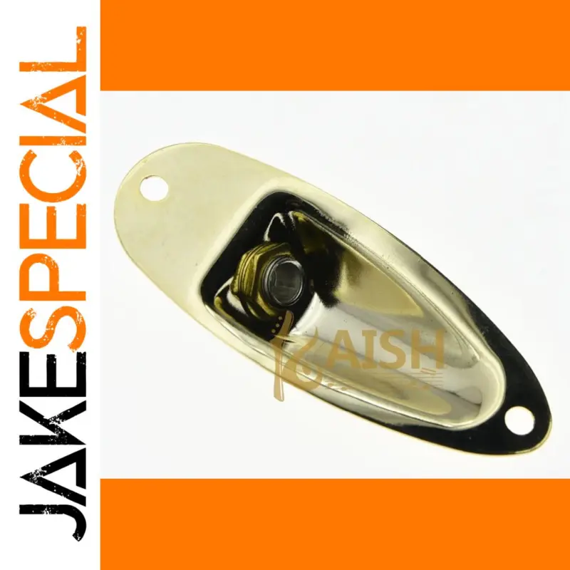 Shine Bright with the Gold Electric Guitar Jack Plate with ST Socket 1 c95fbbb73690424980c73edb product image