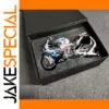 White BMW S1000RR Diecast Motorcycle Model