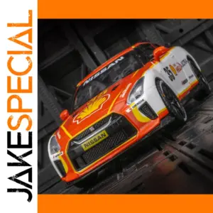 Vibrant Orange Nissan GTR Diecast Model 1:32