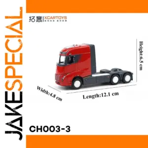 HonorRed CH003-3 1/64 Scale Diecast Semi-Truck Model