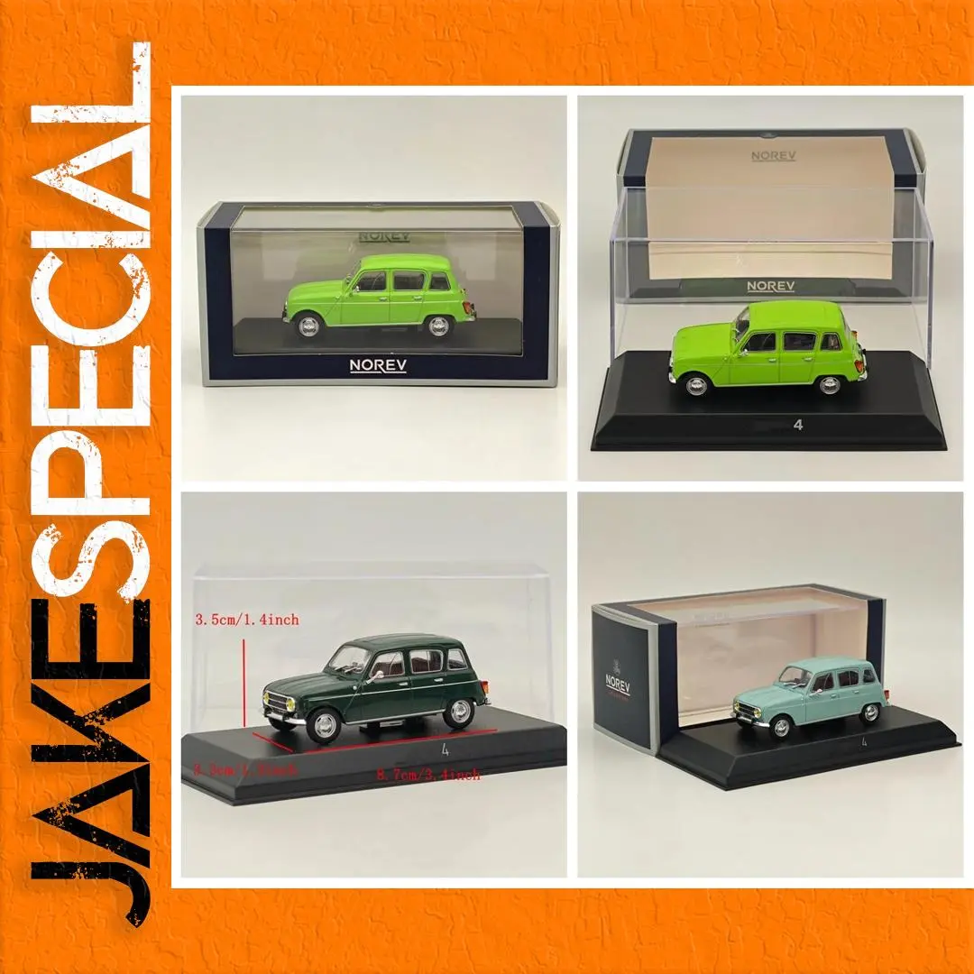 Vibrant Green Norev 1/43 Diecast Model Car 1 Vibrant Green Norev 1/43 Diecast Model Car