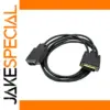 DVI to VGA Cable 1.8m with Metal Connectors