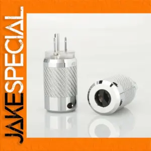 Carbon Fiber Electrical Connectors Pair 10A/250V