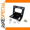 Black Steel L-Shaped Motor Bracket for JGY370