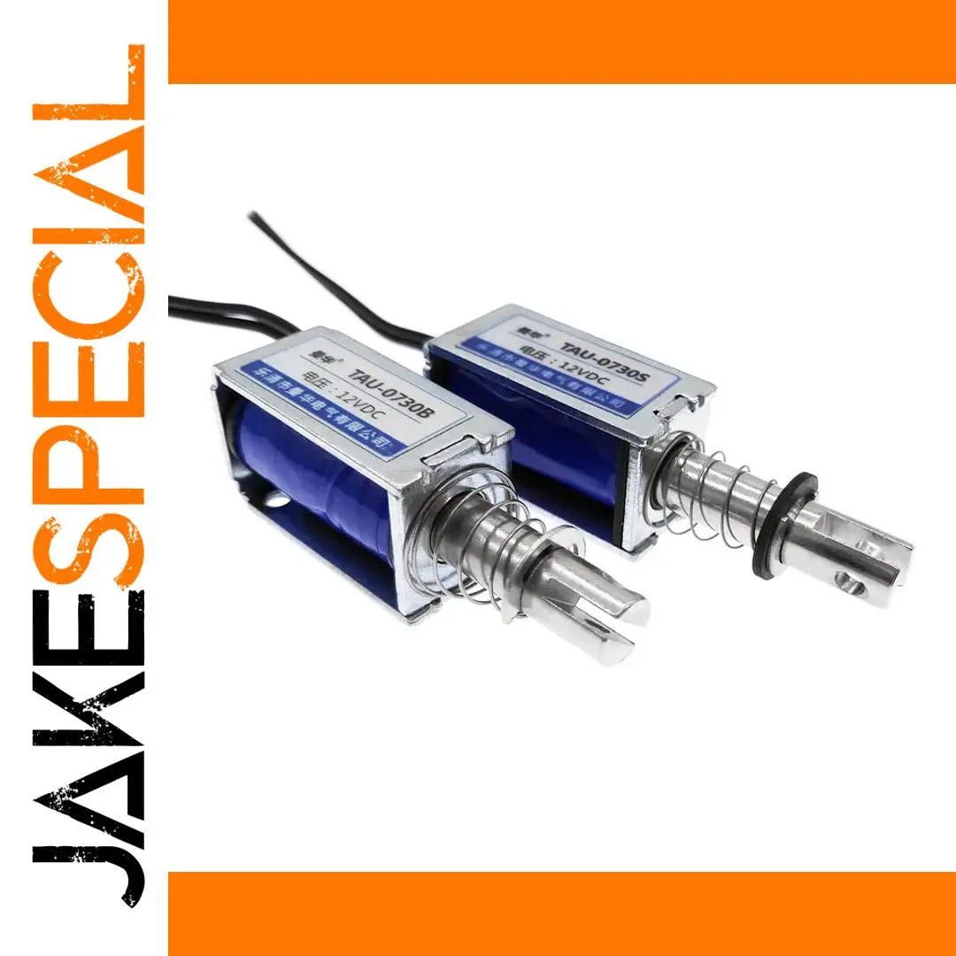 12V/24V Electromagnetic Solenoid with 10mm Stroke 1 12V/24V Electromagnetic Solenoid with 10mm Stroke