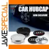 Aluminum Wheel Center Caps Set 56-68mm Options