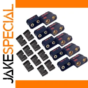 Heavy-Duty 130A-200A Gold-Plated Connectors Set