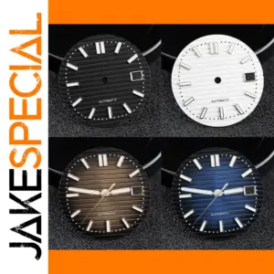 30.5mm NH35/36 Textured Matte Watch Dial