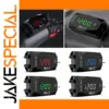 3-in-1 Waterproof Vehicle Digital Monitor