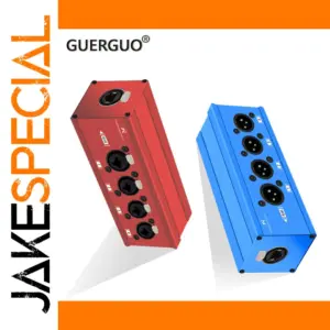 4-Channel Ethernet Audio Signal Extender for XLR/DMX