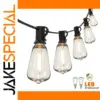 Outdoor Vintage String Lights - 7.6m to 20m