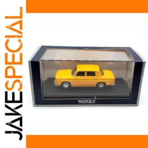 Vibrant Yellow 1:43 Scale Diecast Car Model