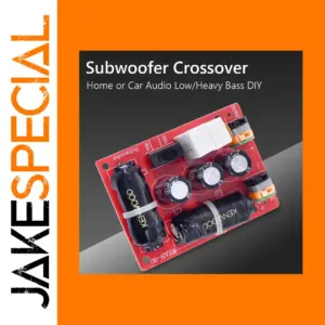 Red 200W Subwoofer Frequency Divider for Speakers