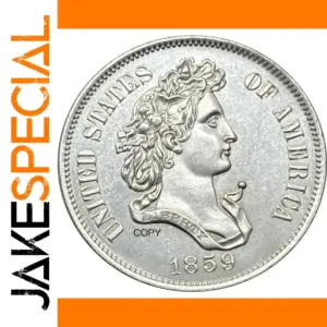 1859 Half Liberty Pattern Replica Coin