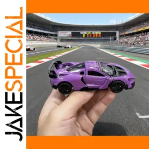 Vibrant Alloy Senna Sports Car Model Toy