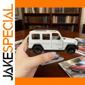 Rugged White 1:43 Die-Cast Off-Road Vehicle
