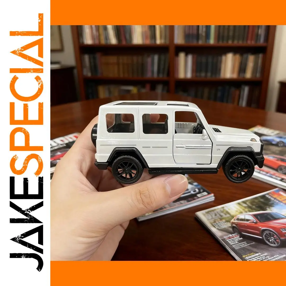 Rugged White 1:43 Die-Cast Off-Road Vehicle 1 Rugged White 1:43 Die-Cast Off-Road Vehicle