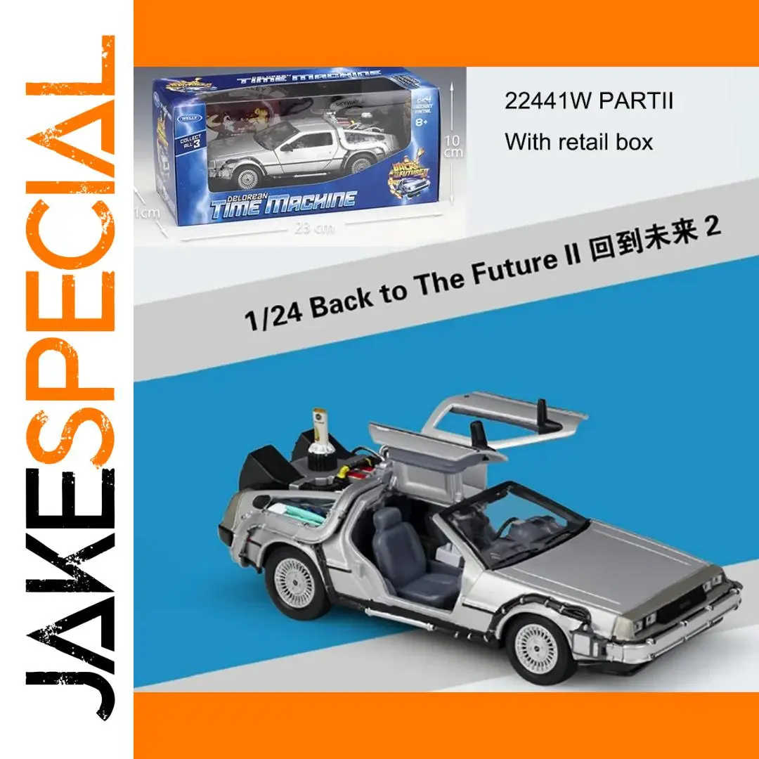DeLorean DMC-12 Model 1/24 Scale 1 DeLorean DMC-12 Model 1/24 Scale