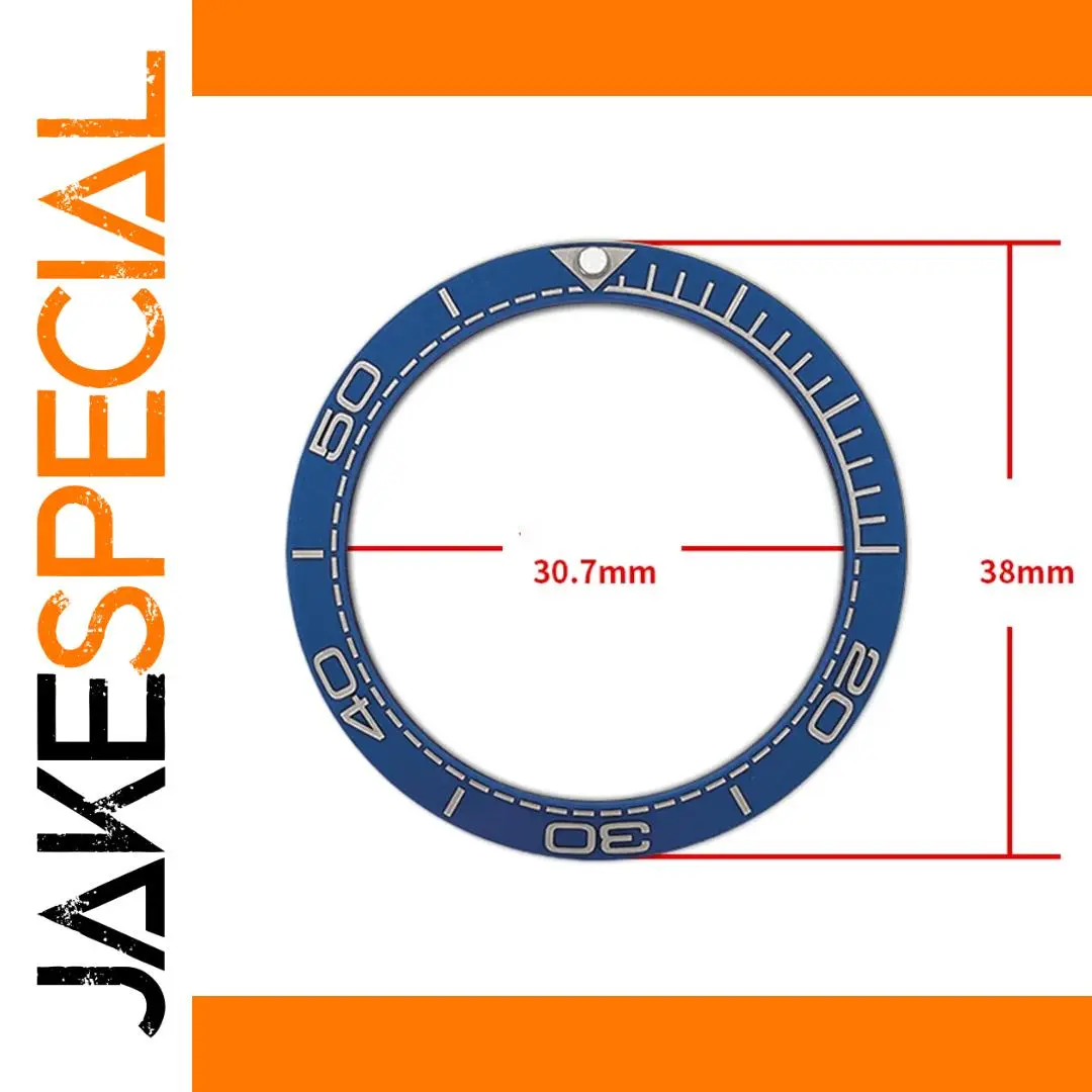 Blue Ceramic Bezel Insert for SKX007/009 1 Blue Ceramic Bezel Insert for SKX007/009