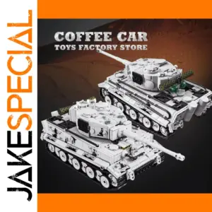 WWII Tiger Tank Building Set for Collectors