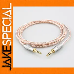 Pink 3.5mm Stereo Auxiliary Audio Cable