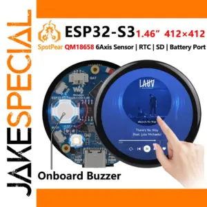 Circular ESP32-S3 Touch Display Module
