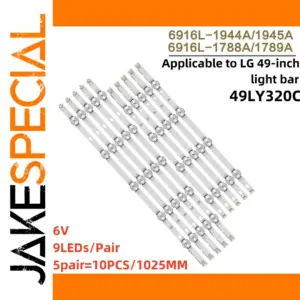 LG Innotek 49-Inch Backlight LED Strips Set