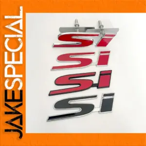 Honda SI 3D Metal Badge for Civic & Accord