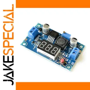 LM2596 Adjustable DC Buck Converter with Volt Meter