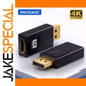 4K DisplayPort to HDMI Adapter for High-Res Video