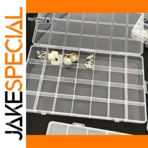 Transparent Jewelry Organizer Box for Daily Use