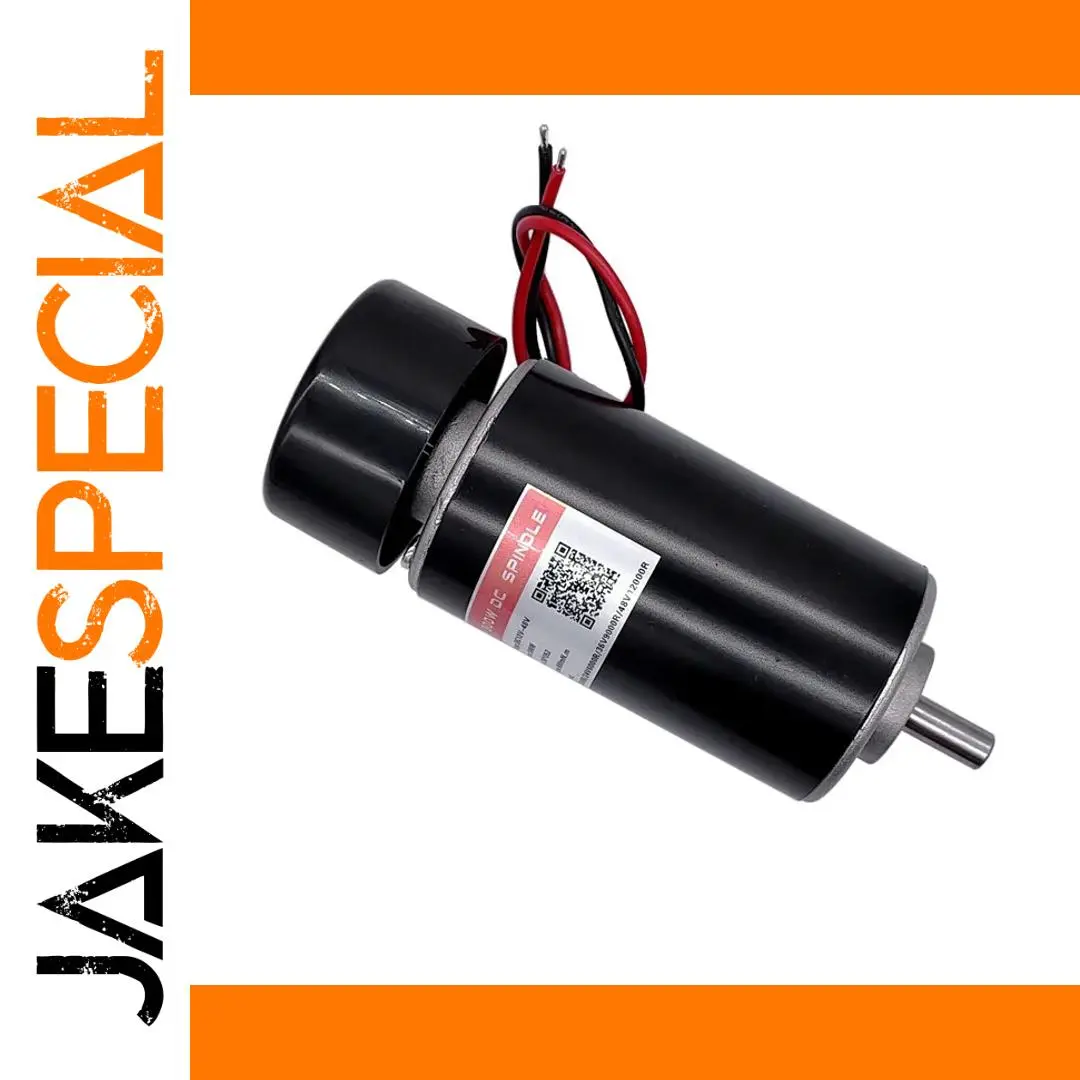 300W CNC Spindle Motor 12V-48V, 3,000-12,000 rpm 1 300W CNC Spindle Motor 12V-48V, 3,000-12,000 rpm