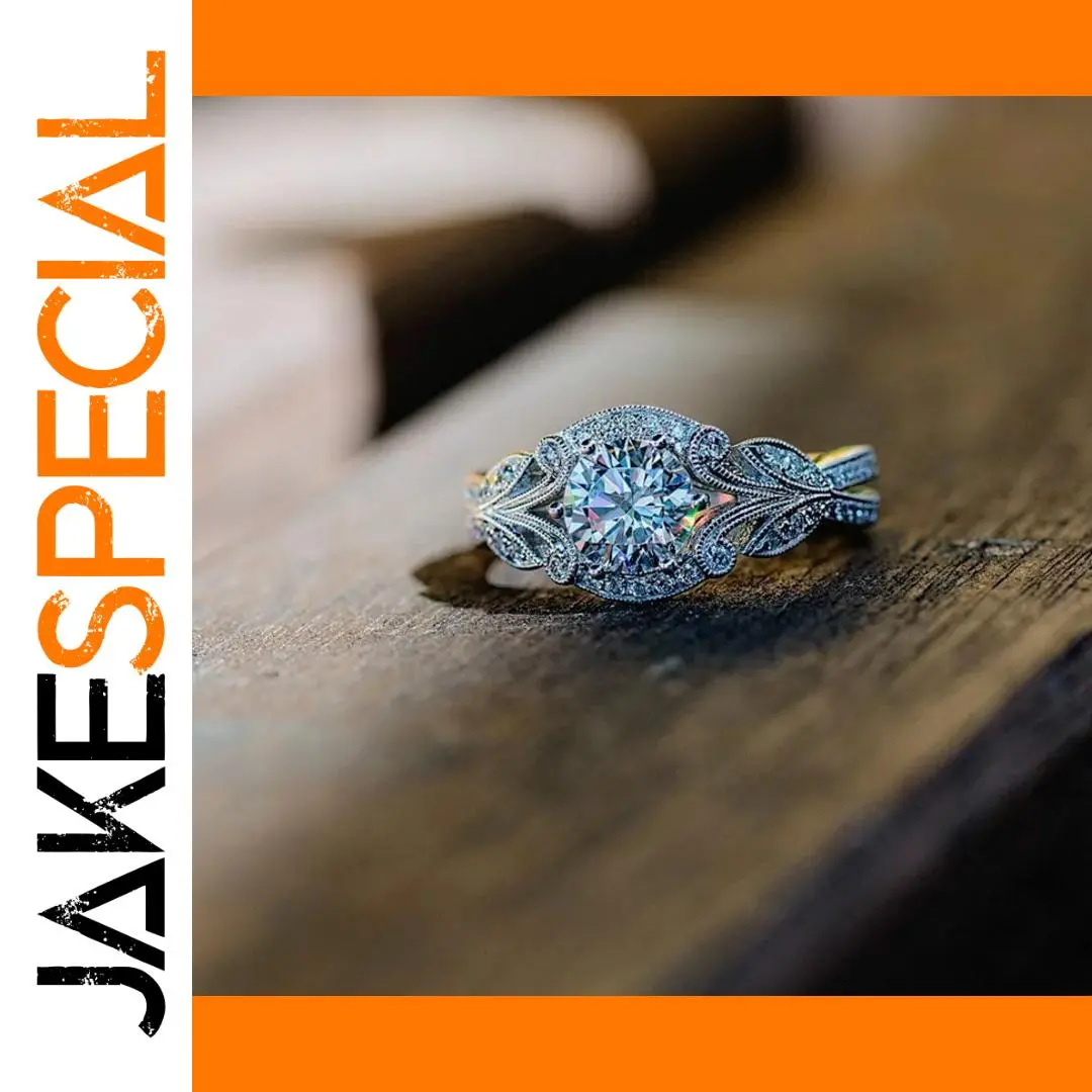 Vintage-Inspired Silver Ring with AAA Cubic Zirconia 1 Vintage-Inspired Silver Ring with AAA Cubic Zirconia