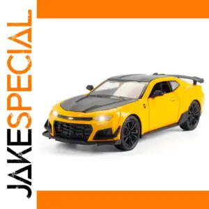 1:24 Scale Yellow Camaro Die-Cast Model