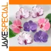Artificial Phalaenopsis Orchid Flower Heads Set