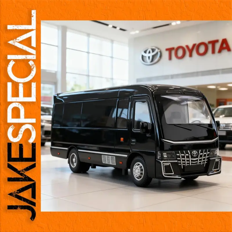 The Elegance of the Black Toyota Coaster Model Bus 1:33 Scale 1 ccc8491809954ea7890f7c9e product image