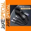 3-in-1 Micro USB Vehicle Charging Cable