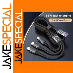 3-in-1 Micro USB Vehicle Charging Cable