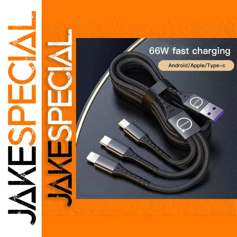 Experience Seamless Connectivity with the 3-in-1 Micro USB Vehicle Charging Cable 1 ccd6f946d1454a439125263b product image