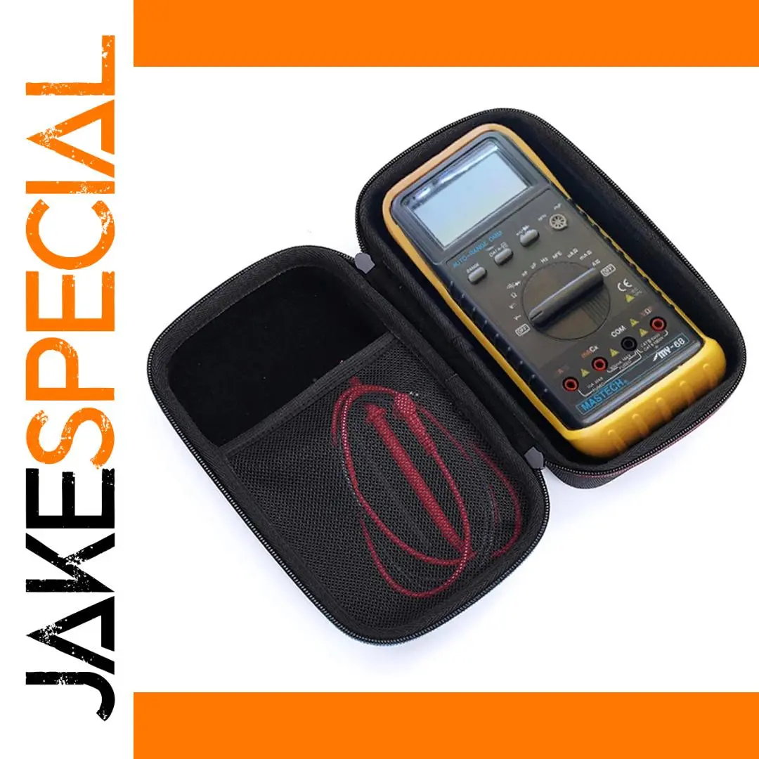 Black EVA Case for MASTECH MY68 Digital Multimeter 1 Black EVA Case for MASTECH MY68 Digital Multimeter