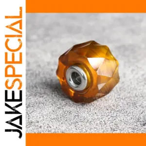 Rhombus Amber Metal Fidget Spinner for Stress Relief