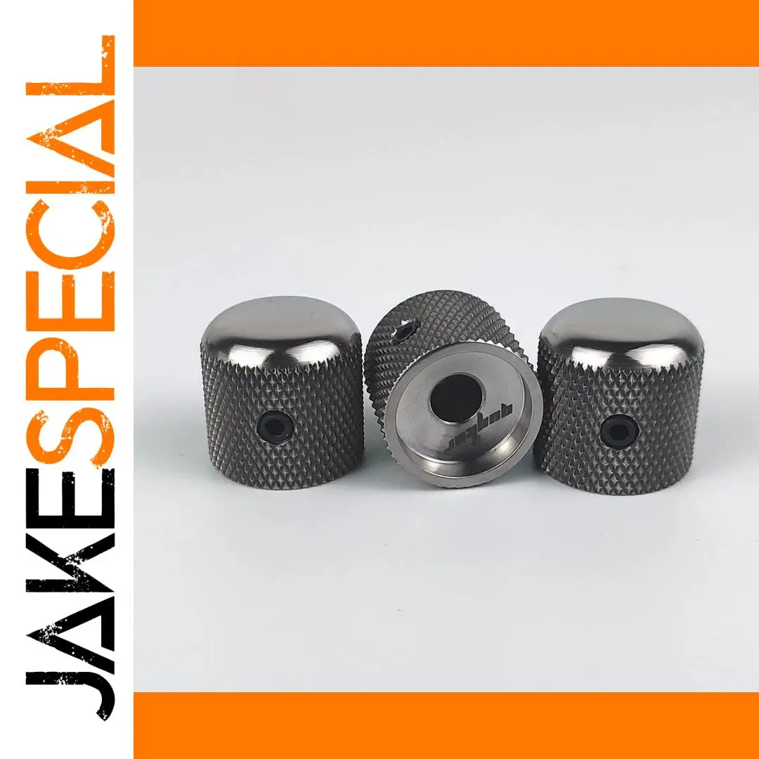 Titanium Guitar Control Knob Set for Versatile Compatibility 1 Titanium Guitar Control Knob Set for Versatile Compatibility