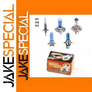 Waterproof Halogen Headlight Bulbs for Cars