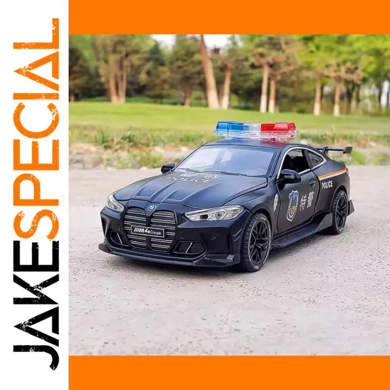Unleash Collectible Charm with the 1:32 Scale Detailed Police Car Miniature 1 cdaae897cae14e858647c4c3 product image
