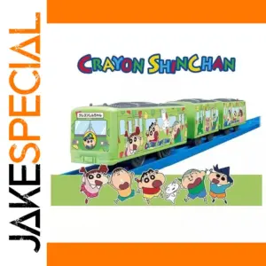 Crayon Shin-chan Green Shinkansen Train Model