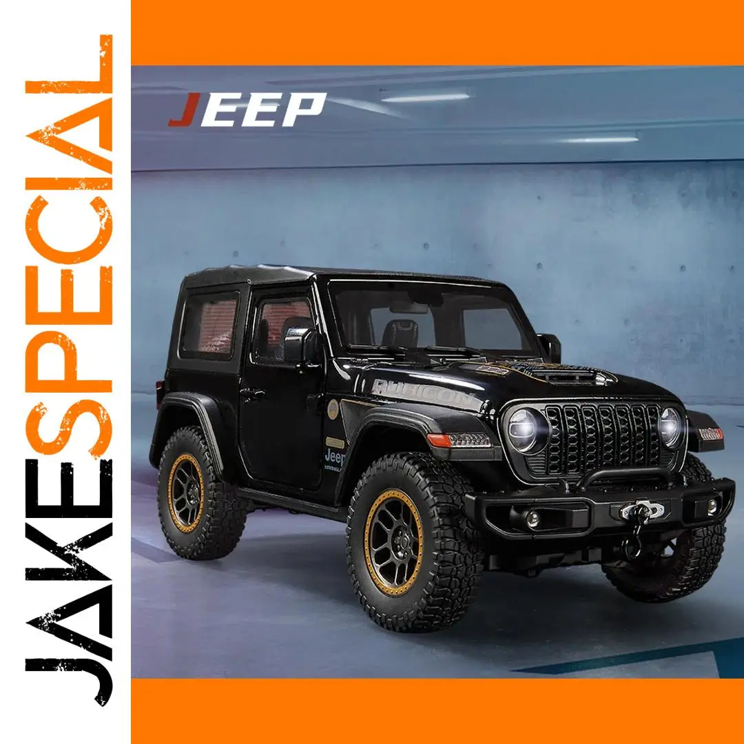 1:18 Scale Diecast Jeep Wrangler Rubicon Model 1 1:18 Scale Diecast Jeep Wrangler Rubicon Model