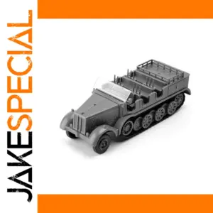 WWII SD.KFZ.7 Half-track Model Kit