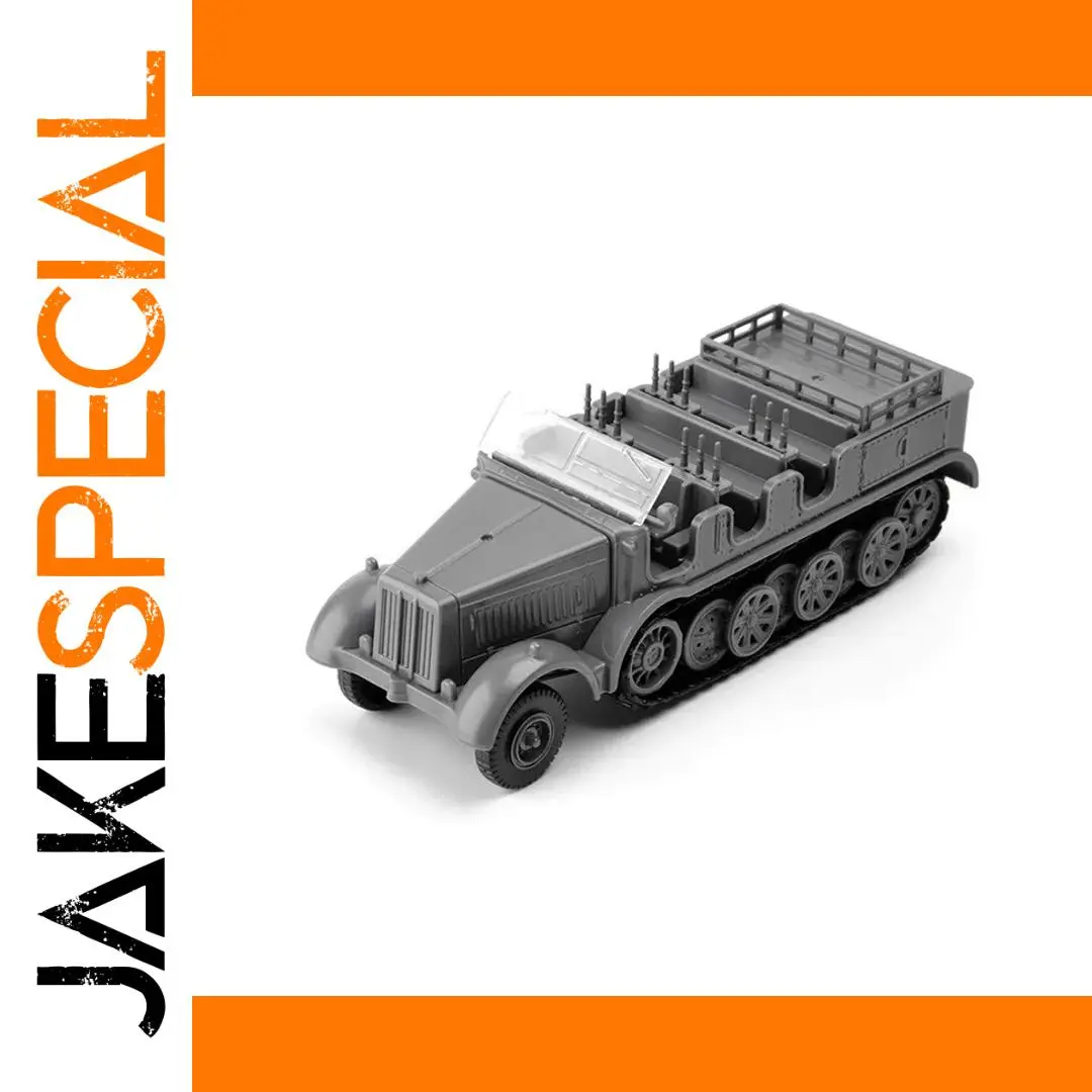 WWII SD.KFZ.7 Half-track Model Kit 1 WWII SD.KFZ.7 Half-track Model Kit