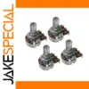 Mini Guitar Potentiometers Set of 4