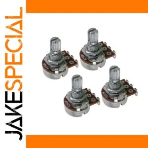 Mini Guitar Potentiometers Set of 4